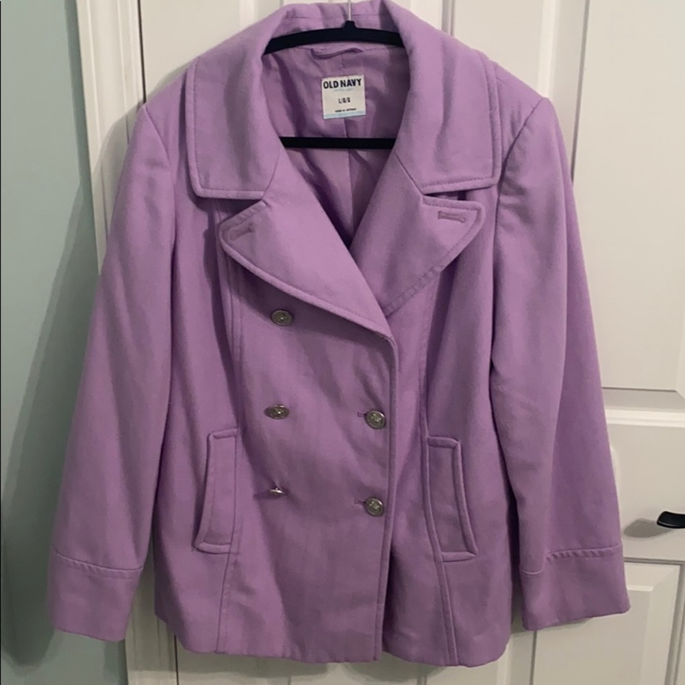 Lavender Old Navy Pea Coat